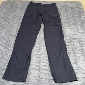 First Tactical Mens Navy Blue Ripstop Cargo Pants 30x31 Tactical Work Trousers